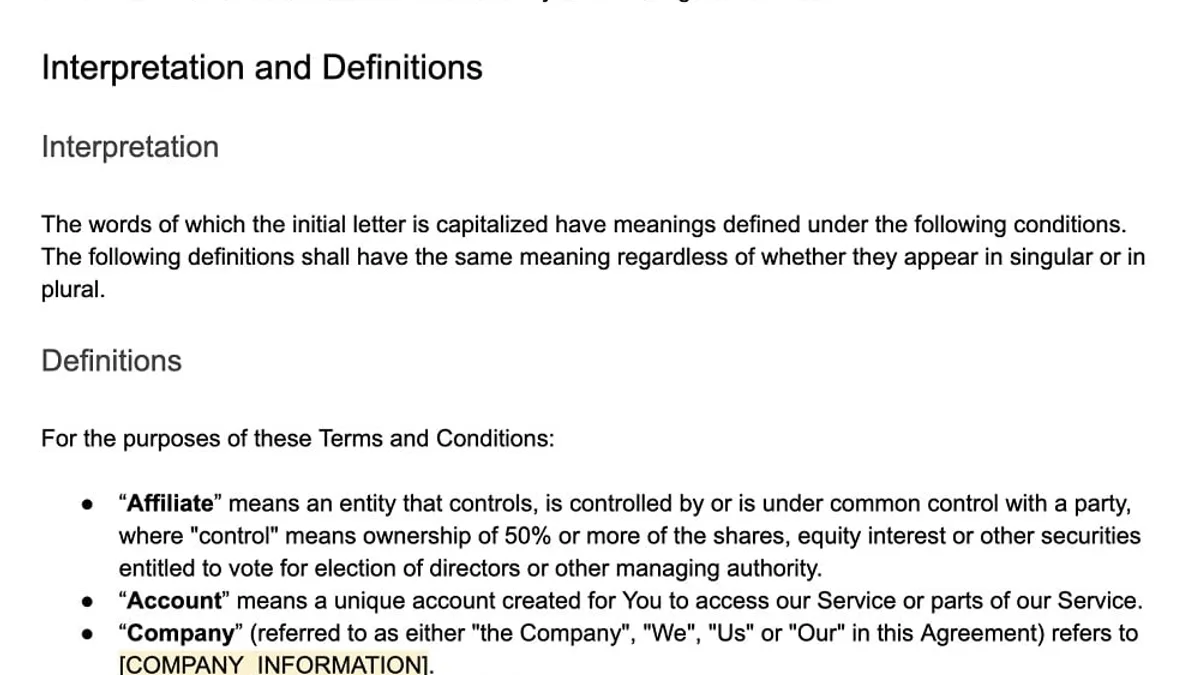 Terms and Conditions Legal Portal Usage Agreement and Compliance